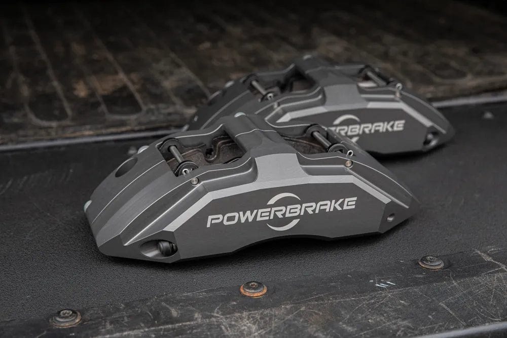 Powerbrake Grey / 1st Gen Tacoma Powerbrake X-Line 4x4 Big Brake Kit - Stage 1