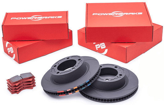 Powerbrake Tacoma Powerbrake D-Line Disc & Pad Kit