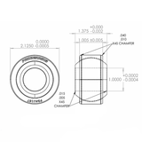 PROBEARING Universal Pro 9 Series Spherical Bearing | 1" Bore x 2.125 Race | Stainless Steel