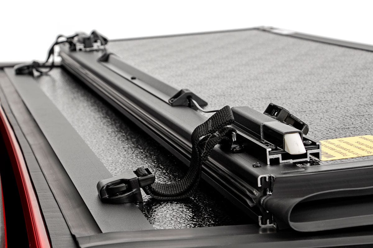 Rough Country Toyota Low Profile Hard Tri-Fold Tonneau Cover (16-21 TACOMA)