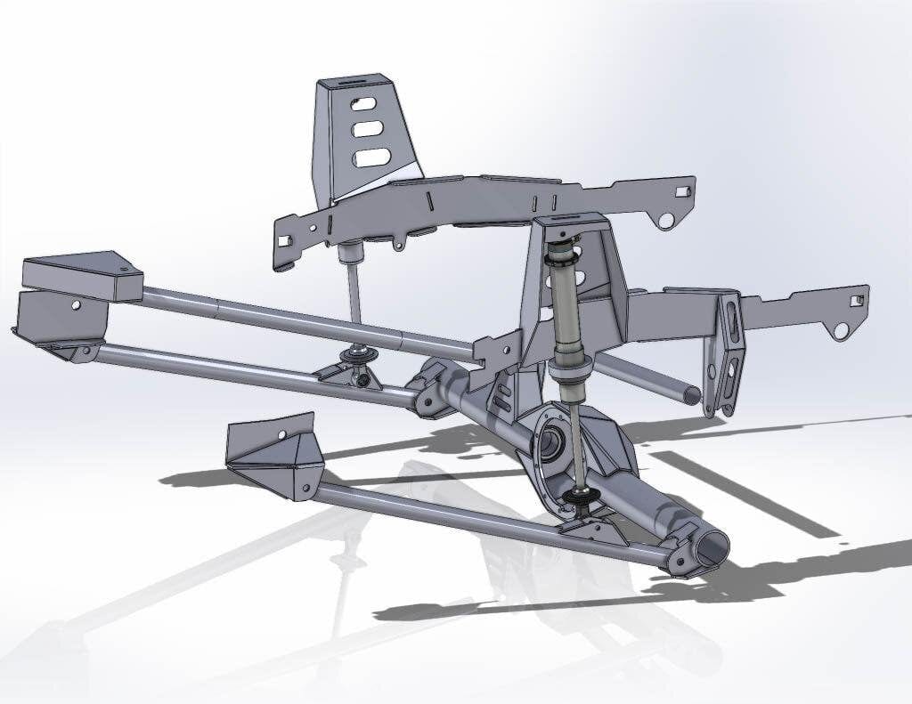 TacomaForce 2005+ Tacoma Trailing Arm 3 Link Rear Kit | 3rd Gen Tacoma 3 Link Kit | 2nd Gen Tacoma 3 Link Kit