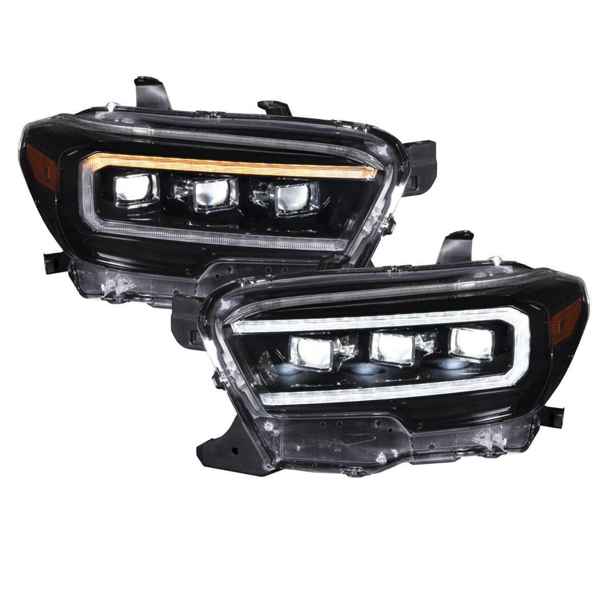 TacomaForce 2016-2022 TOYOTA TACOMA SEQUENTIAL LED PROJECTOR HEADLIGHTS (PAIR)