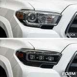 TacomaForce 2016-2023 TOYOTA TACOMA SEQUENTIAL LED PROJECTOR HEADLIGHTS WITH AMBER DRL (PAIR)