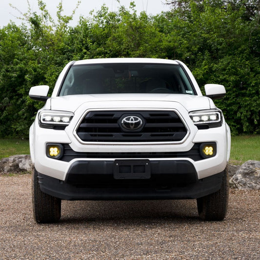 TacomaForce 2016-2023 TOYOTA TACOMA SEQUENTIAL LED PROJECTOR HEADLIGHTS WITH WHITE DRL (PAIR)