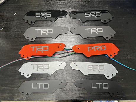 TacomaForce 2016+ Toyota Tacoma Headlight Trim Plates