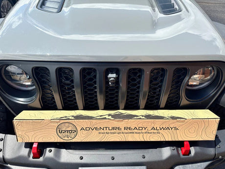 TacomaForce 38" Dual Function LED Light Bar - trueAMBER & brightWHITE