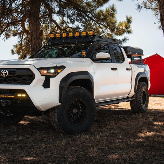 TacomaForce 4th Gen Toyota Tacoma Overland Bolt-On Rock Sliders | 2024