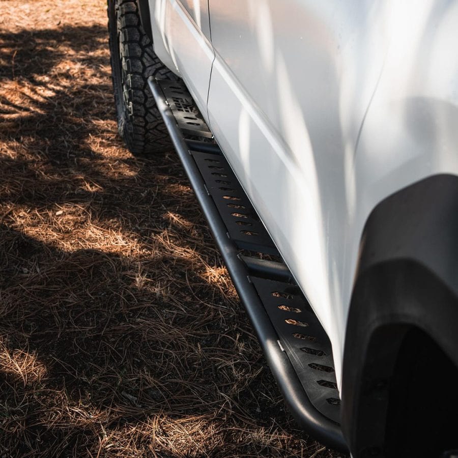 TacomaForce 4th Gen Toyota Tacoma Overland Bolt-On Rock Sliders | 2024