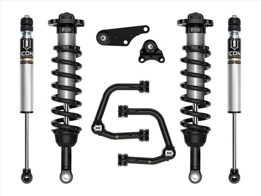 TacomaForce ICON 2024 TOYOTA TACOMA 1.25-3" LIFT, STAGE 2 SUSPENSION SYSTEM, TUBULAR UCA