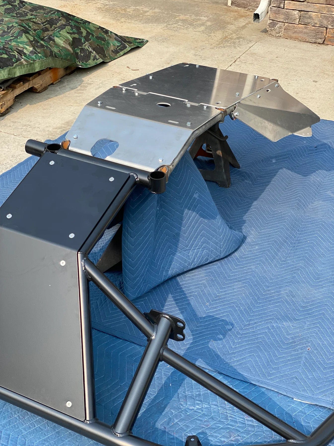 TacomaForce Kalil Fab 3rd Gen Tacoma Underbelly Skid Plate – Lightweight, Full Protection
