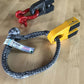 TacomaForce Soft Shackle 10 Inch Soft Shackle 7/16 Diameter Standard Duty Gray Factor 55