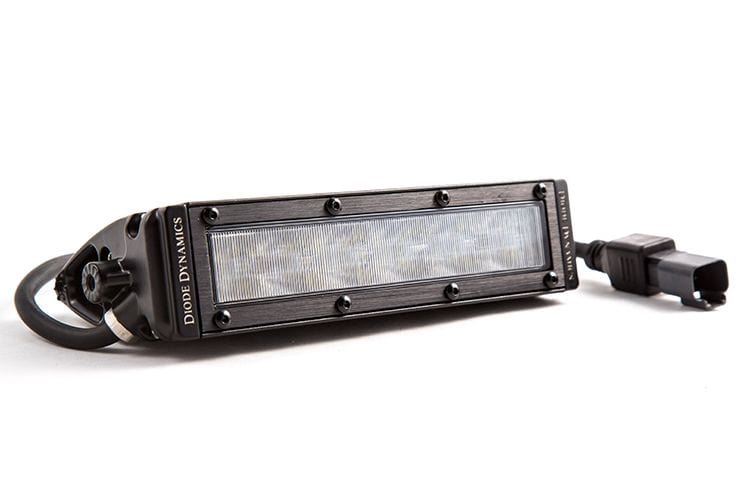 TacomaForce Stage Series 6" SAE/DOT White Light Bar (One)