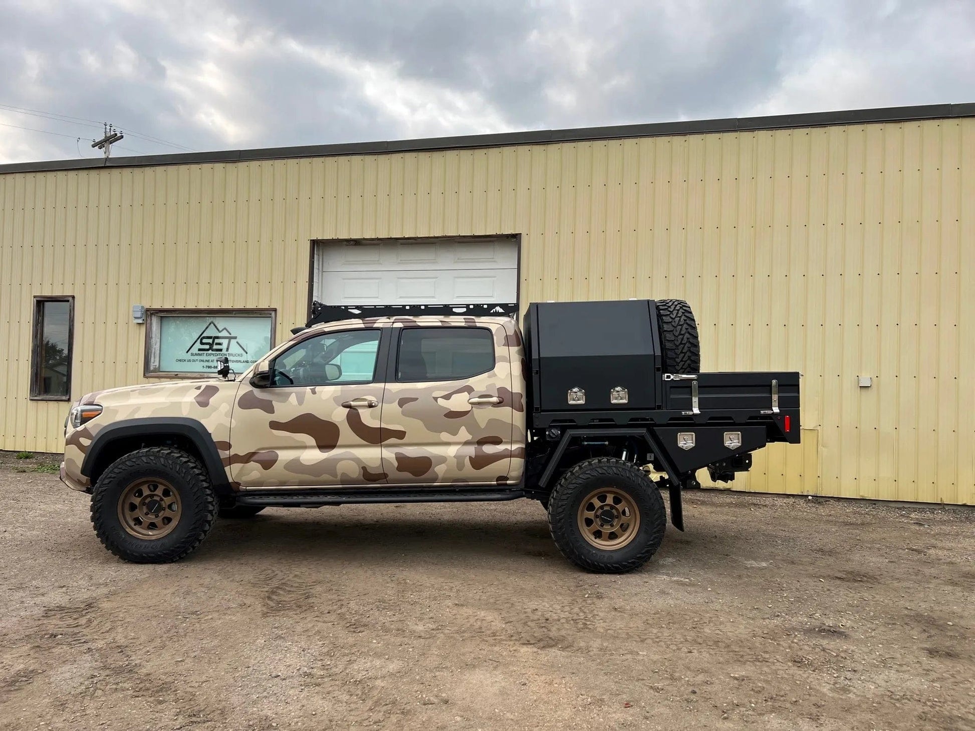 TacomaForce Summit Expedition Trucks Toyota Tacoma UTE Tray and Canopy Bed Replacement (EMAIL US FOR HELP!)
