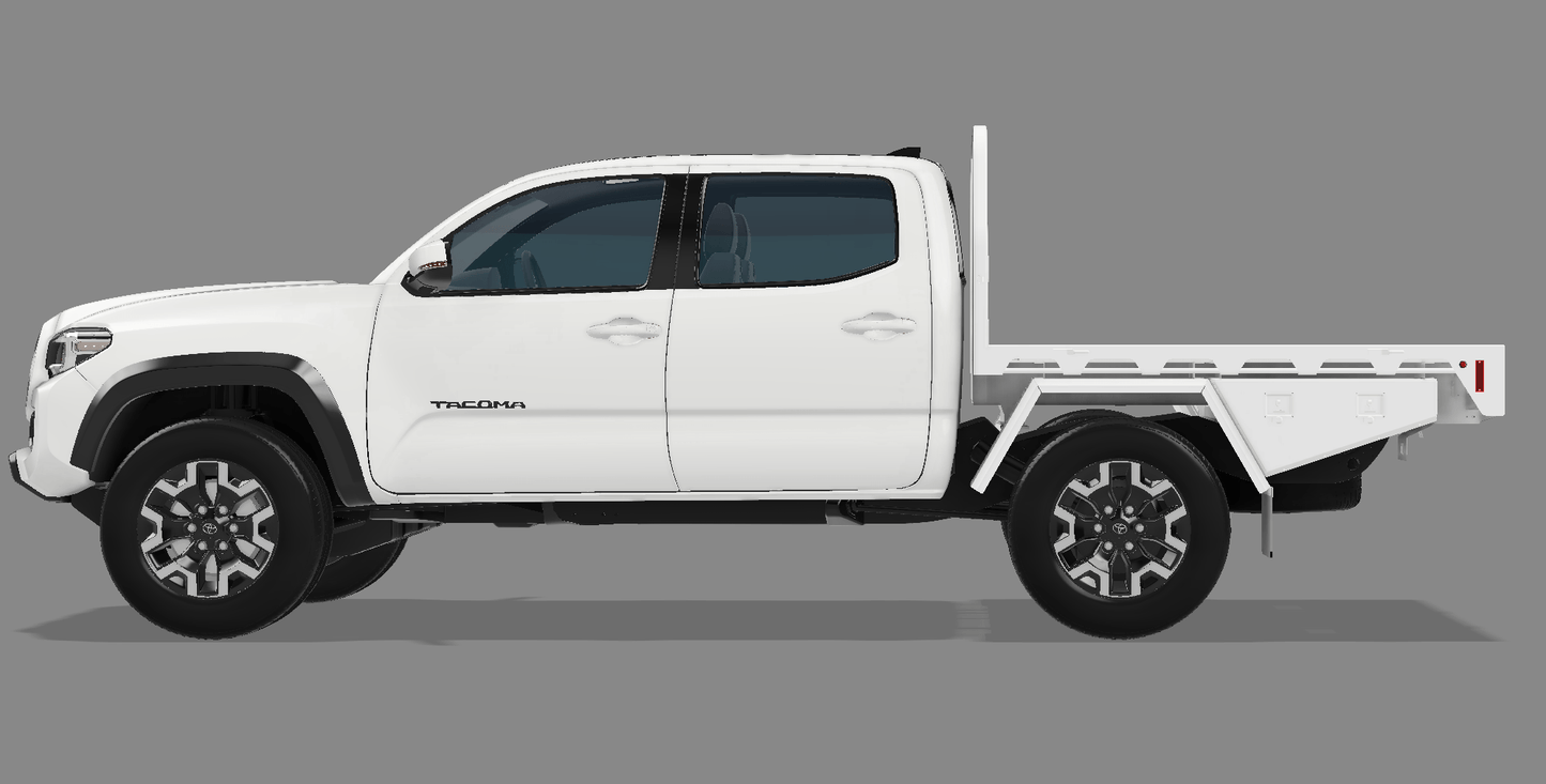 TacomaForce Summit Expedition Trucks Toyota Tacoma UTE Tray and Canopy Bed Replacement (EMAIL US FOR HELP!)