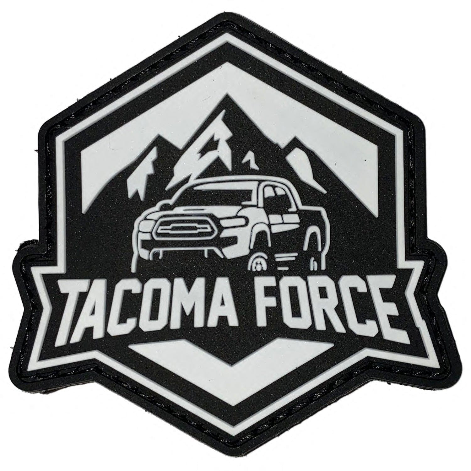 TacomaForce TacomaForce Rubber Logo Velcro Patch