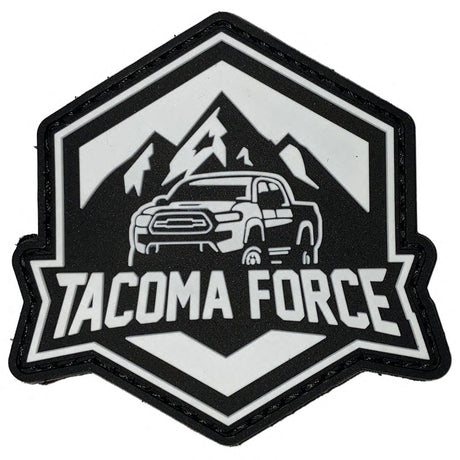 TacomaForce TacomaForce Rubber Logo Velcro Patch