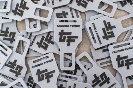 TacomaForce TacomaForce Seat Belt Silencer & Sticker Pack