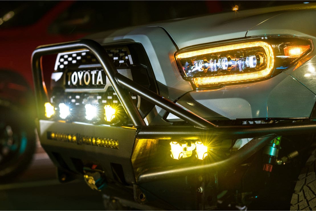 TacomaForce TOYOTA TACOMA (16-23): AMBER XB LED HEADLIGHTS