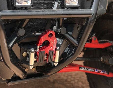 TacomaForce Winch Hook UltraHook XTV Winch Hook For ATV/UTV Red Factor 55