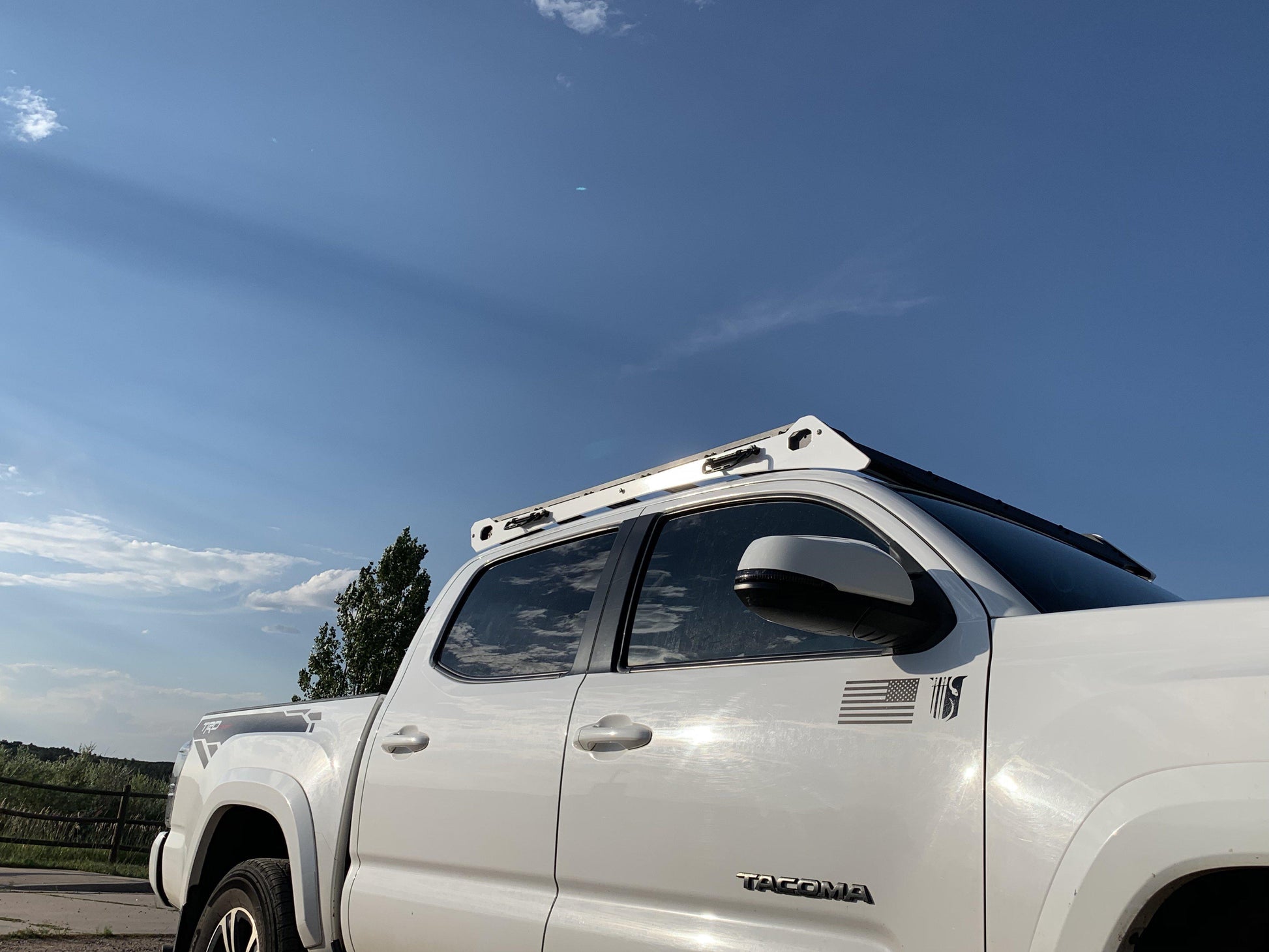 upTOP Overland Adaptive Armor Plate AAP Tacoma for Prinsu Cab Rack (2005-2023)