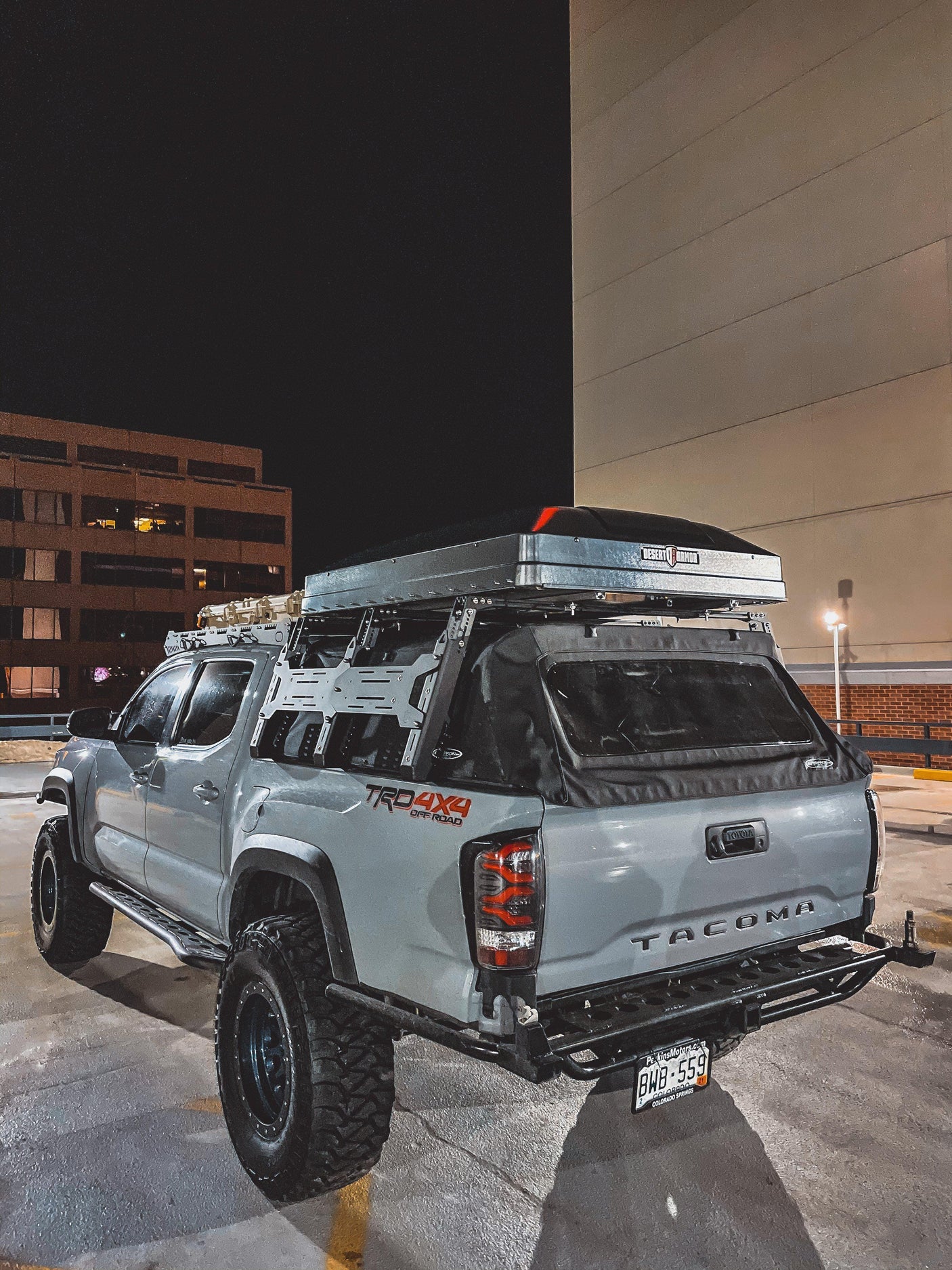 upTOP Overland Bed Rack Tacoma SOFT TOP COMPATIBLE TRUSS Bed Rack (2005-2022)