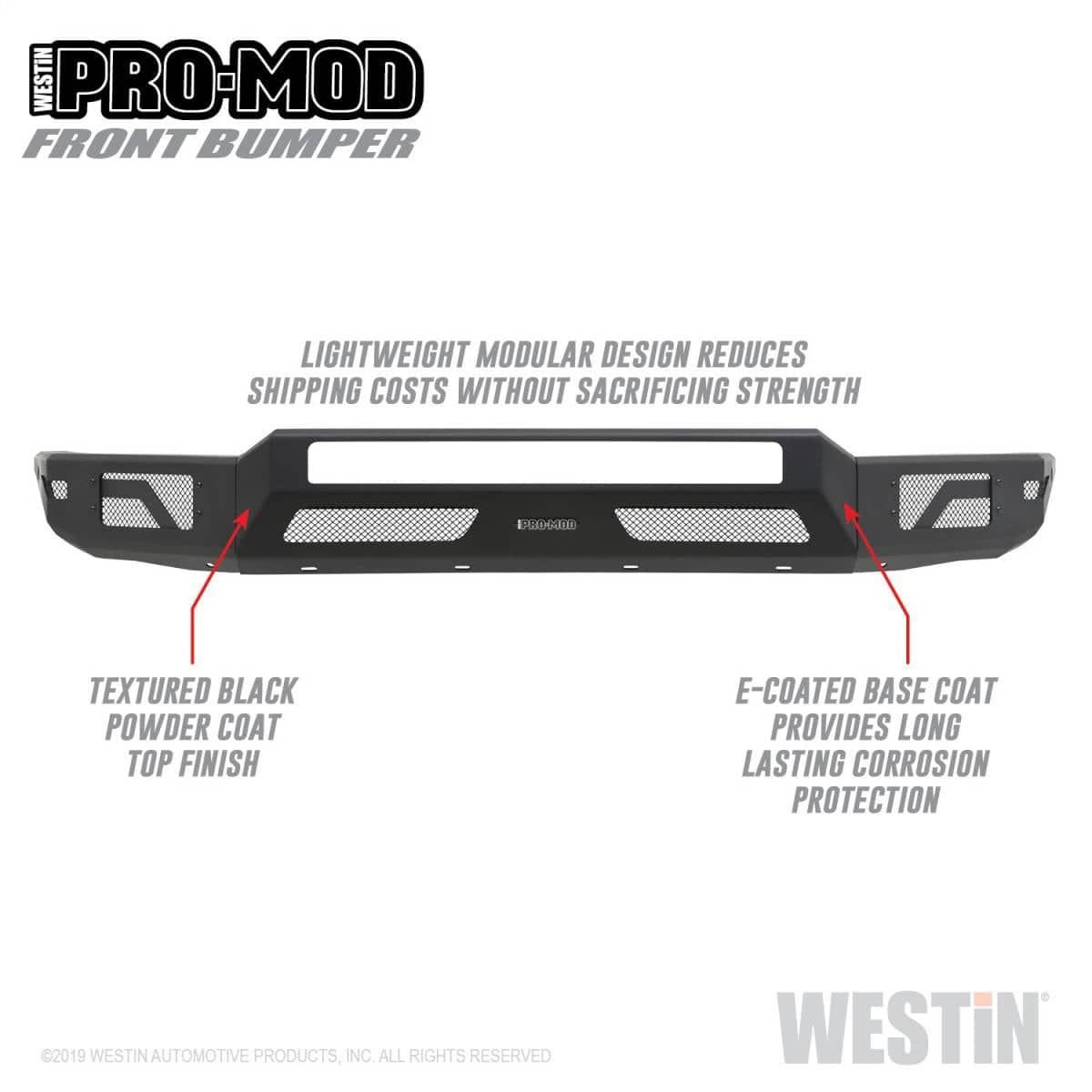 Pro Mod Front Westin Pro Mod Front Bumper | Front Bumper Mods | Tacoma Force ...