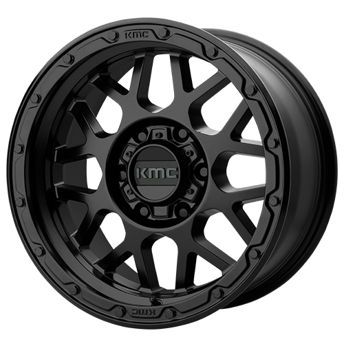 Wheelpros KM535 17X8.5 6X5.5 M-BLK 0MM